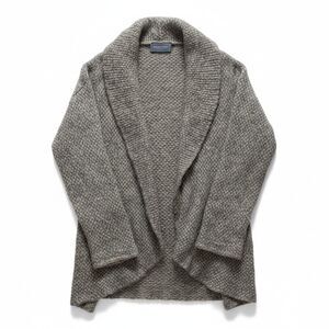 Wooden Ships Brown Dylan Mohair Open Front Cardigan Size Small / Medium